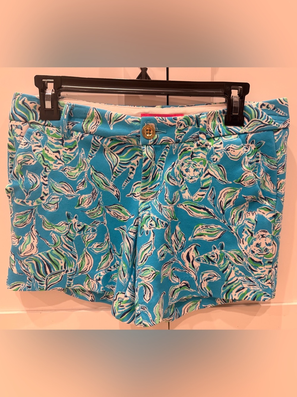 Lilly Pulitzer Printed Blue Floral Women’s Callahan Shorts